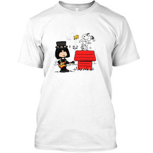 Slash And Snoopy Woodstock Shirt